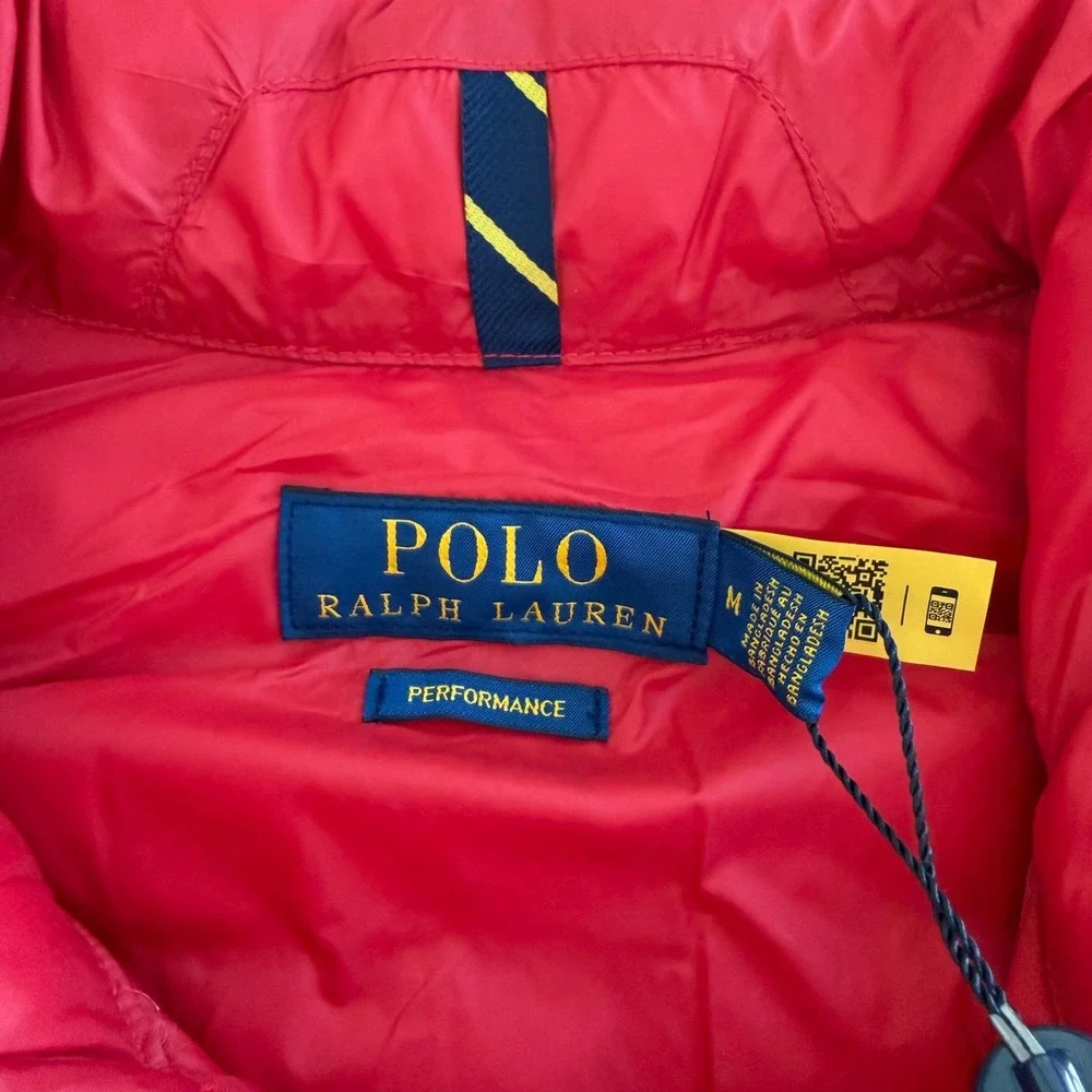 Polo Ralph Lauren Colden‎ Jacket Packable Puffer Performance Mens Medium NWT